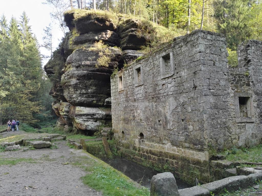 Hotel Pension U Loupezaku Jetřichovice Exterior foto